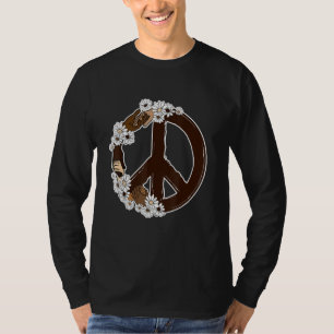 Holding Hand Peace African Black History Month Blm T-Shirt