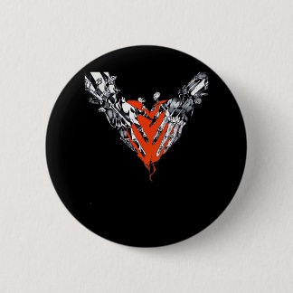 Holding Heart Classic 6 Cm Round Badge