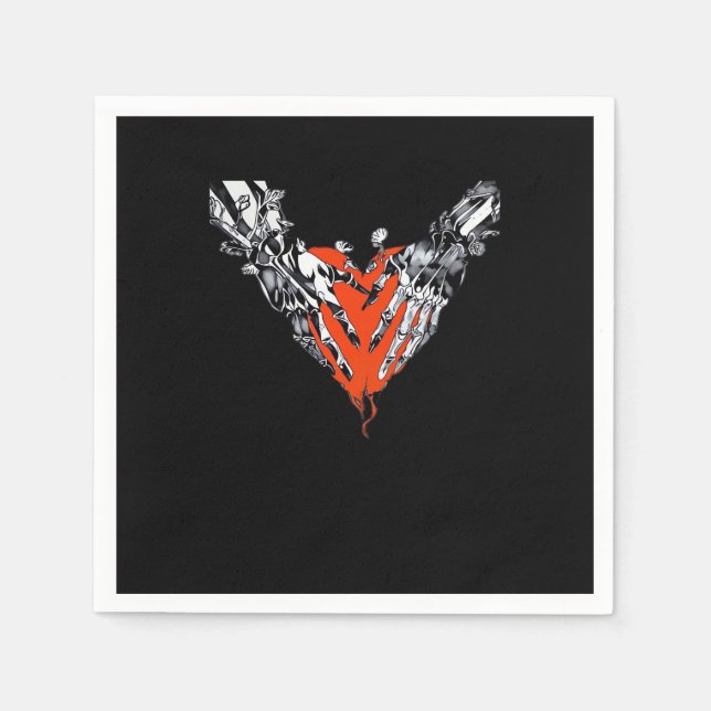 Holding Heart Classic Napkin (Front)