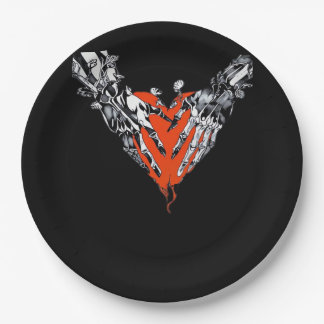 Holding Heart Classic Paper Plate