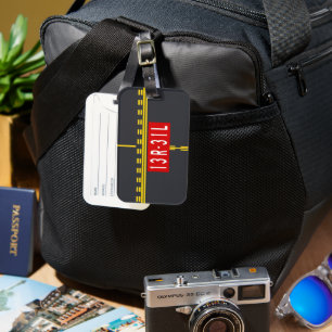 Holding Point Marking 13R-31L Luggage Tag