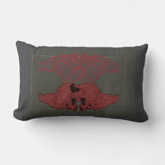 holding skulls  lumbar cushion