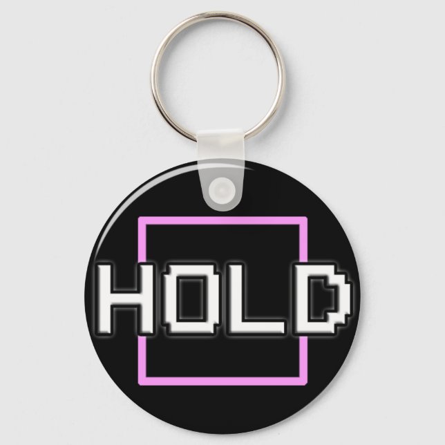 HoldSquare Logo Keychain (Front)