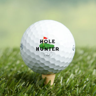 Hole Hunter Golf Balls - Funny Golf Meme