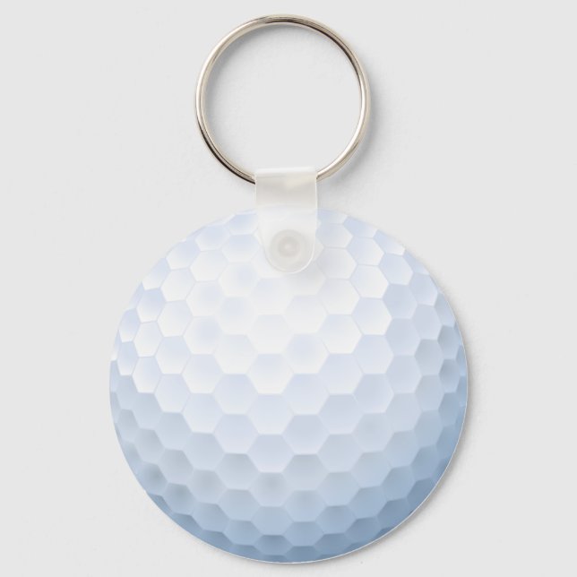 Hole in 1 Ball Keyring Golf Ball Keychain (Front)