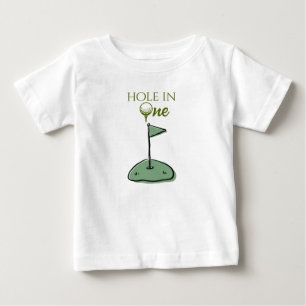 Hole in ONE Boy First Birthday Baby T-Shirt
