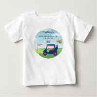 Hole In One Boy Golf Par-tee 1st Birthday