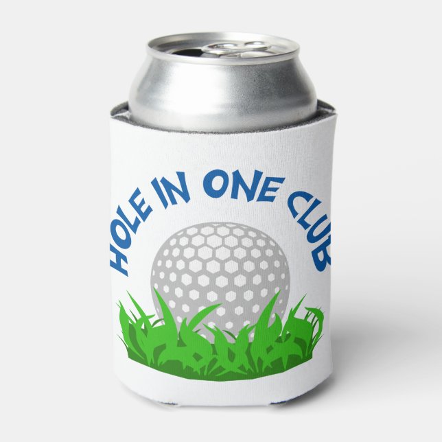 Hole In One Club Can Cooler (Can Front)
