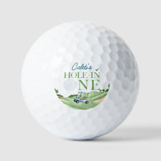 Hole In One Golf Boy First Birthday Par-Tee Balls