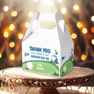 Hole In One Golf Boy First Birthday Par-Tee Favour Box