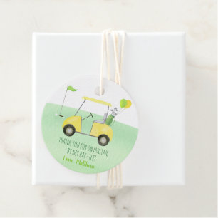 Hole In One Golf First Birthday Par-tee Favour Tags