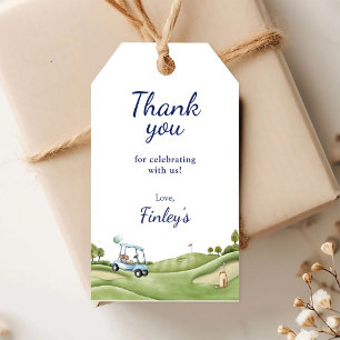Hole In One Golf Par-Tee Thank You Tags
