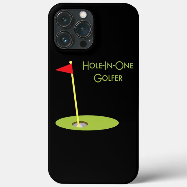 Hole In One Golfer Sport Themed Golfing Design Case-Mate iPhone Case (Back)