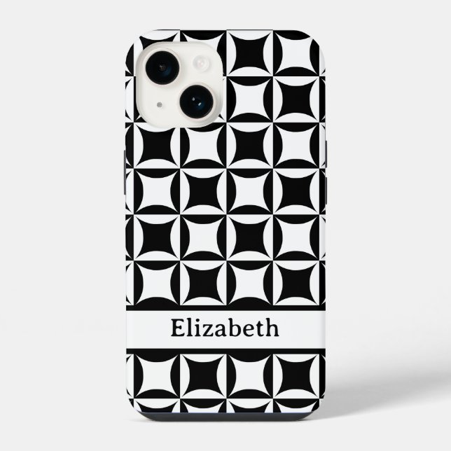  Hole in the Barn Door Pattern Name iPhone Case (Back)