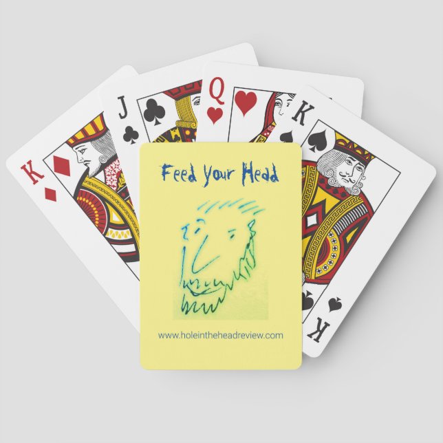 Hole In The Head Playing Cards (Back)