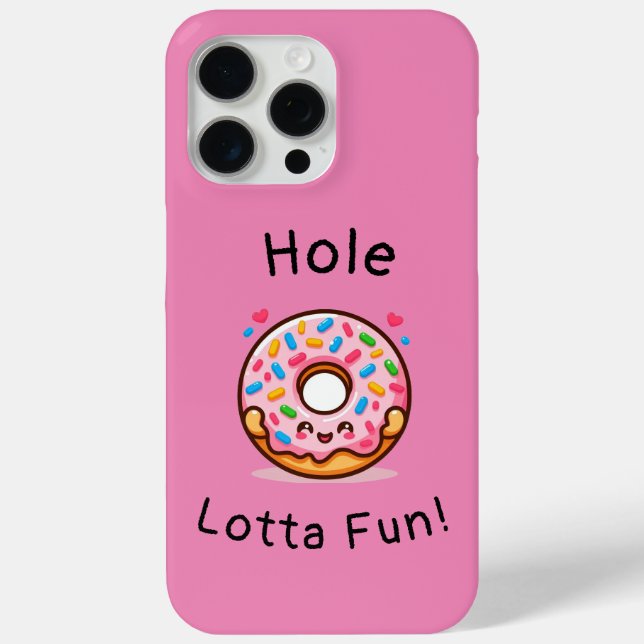 Hole Lotta Fun- Cute Doughnut  Case-Mate iPhone Case (Back)