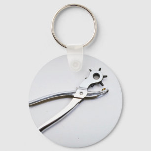 Hole punch key ring