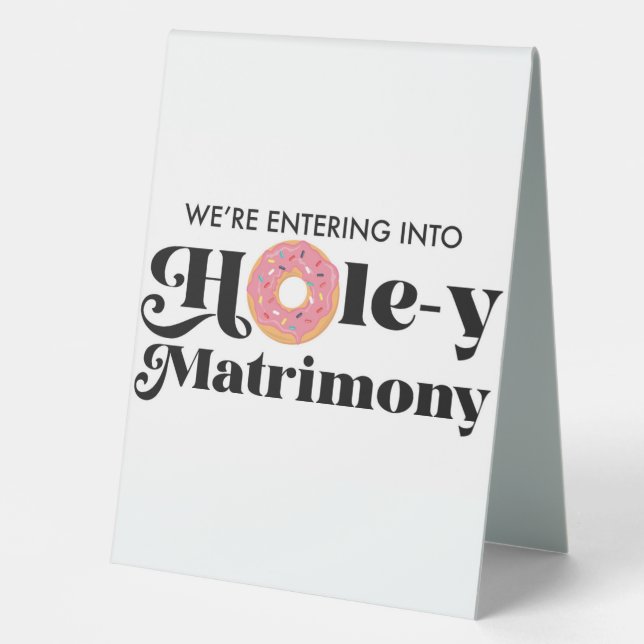Hole-y Matrimony (Front)