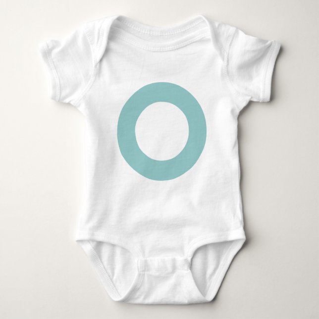 Holed Circle - Colours Baby Bodysuit (Front)