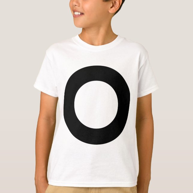 Holed Circle T-Shirt (Front)