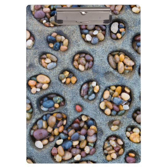 Holes filled with pebbles, CA Clipboard (Front)