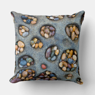 Holes filled with pebbles, CA Cushion