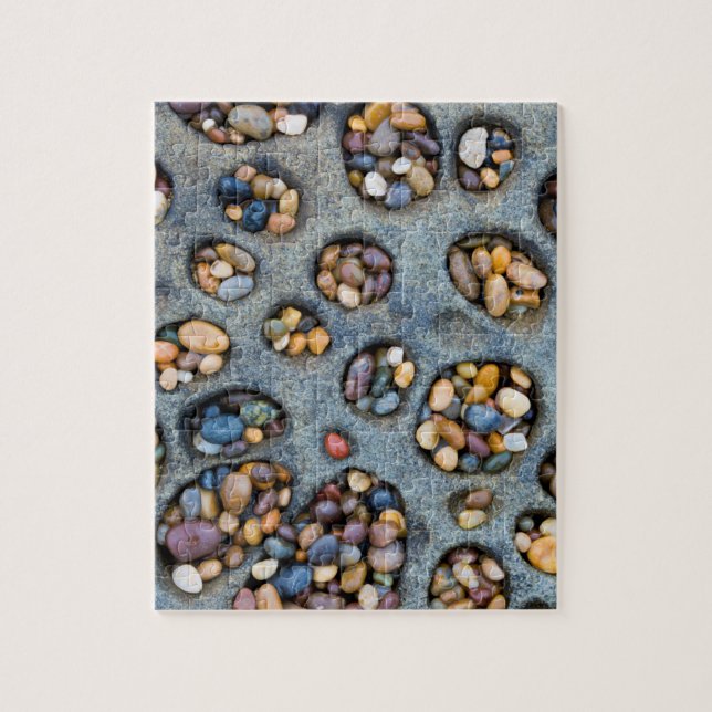 Holes filled with pebbles, CA Jigsaw Puzzle (Vertical)