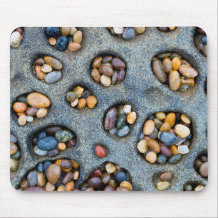 Holes filled with pebbles, CA Mouse Pad