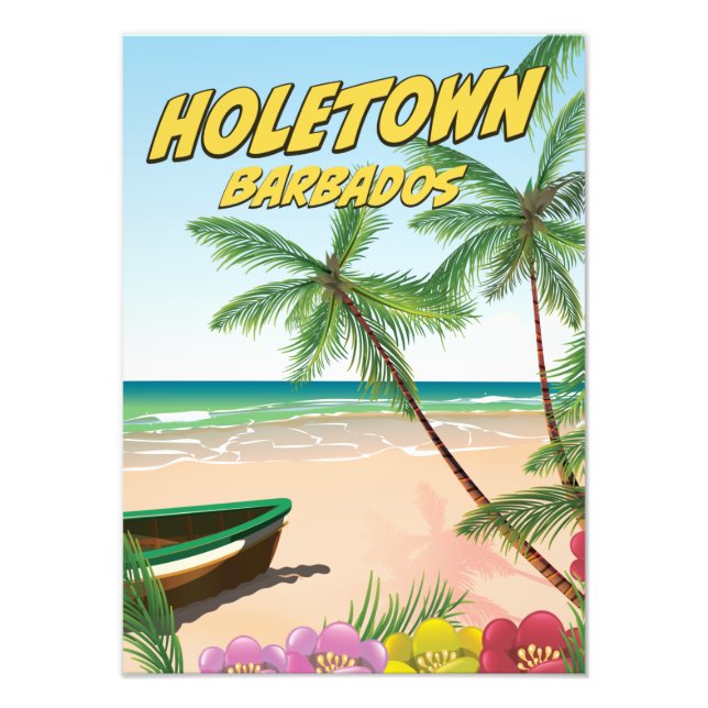 Holetown Barbados Photo Print (Front)