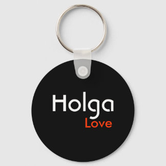 Holga love key ring