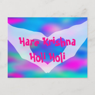 HOLI Festival of Colours 2 + your ideas Postcard