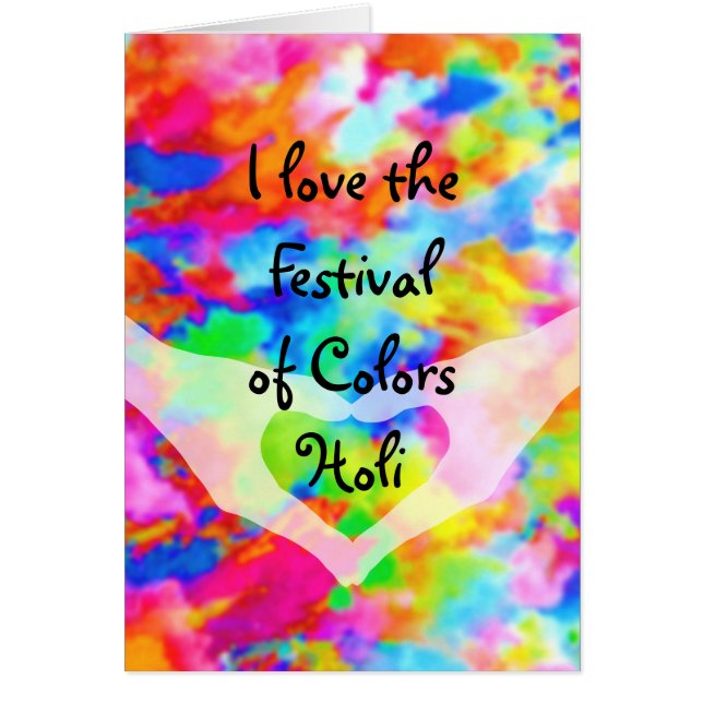HOLI Festival of Colours + your ideas (Front)