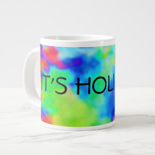HOLI Festival of Colours + your ideas Large Coffee Mug