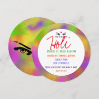 Holi Powder and Eyes