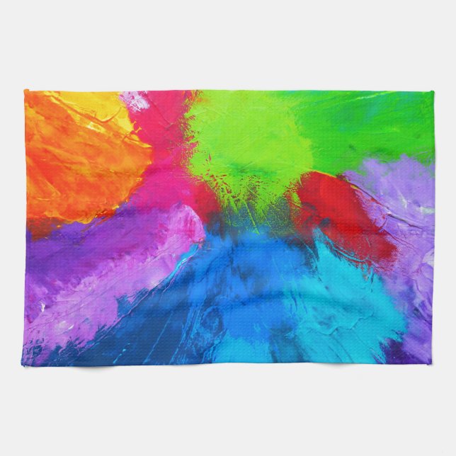 Holi Tea Towel (Horizontal)
