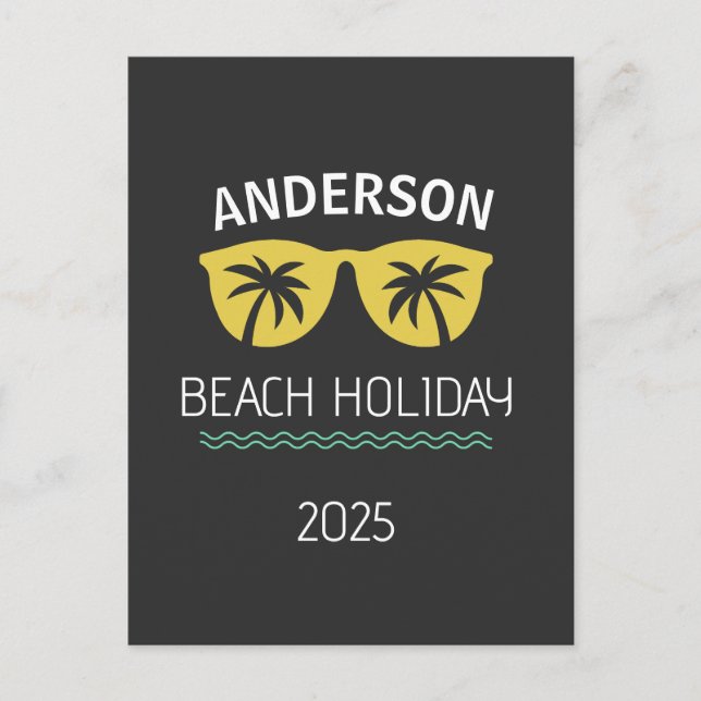 Holiday 2025 Holiday Custom  Postcard (Front)