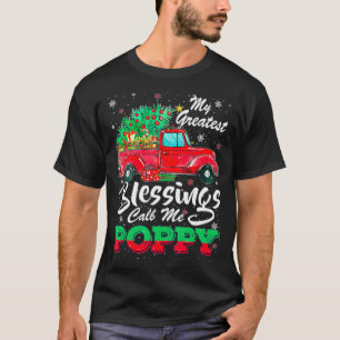 Holiday 365 Christmas My Greatest Blessing Call Me T-Shirt