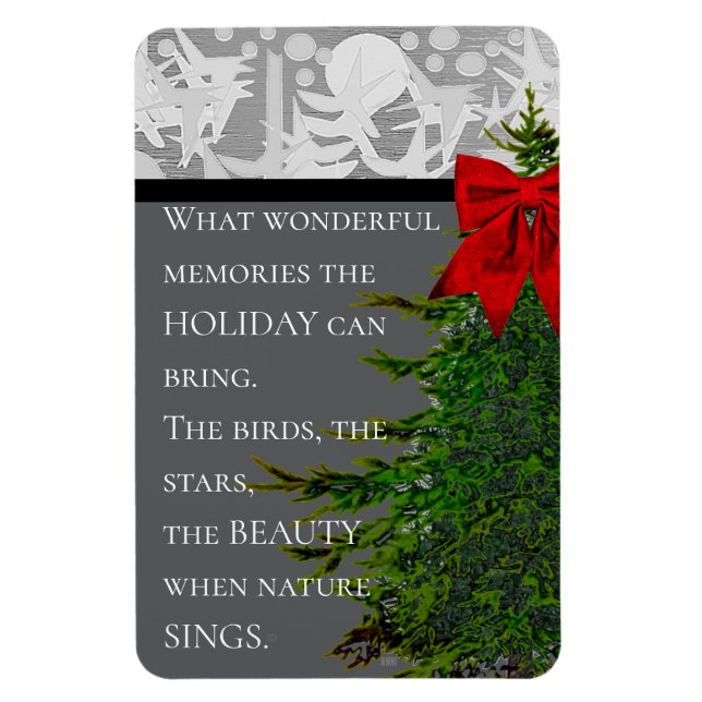 HOLIDAY 4x6 Magnet (Vertical)