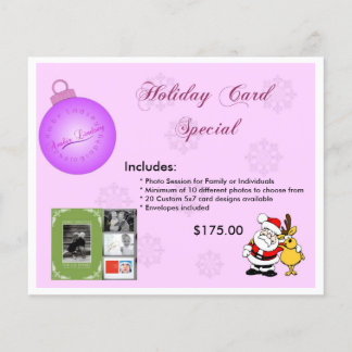 Holiday Ad Cards ..