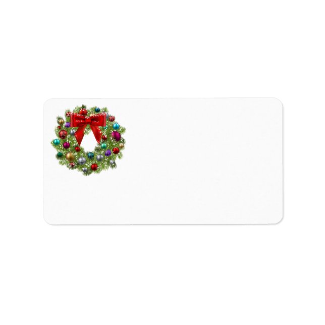 Holiday Address Labels (Front)
