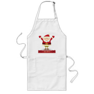 Holiday Apron - Santa