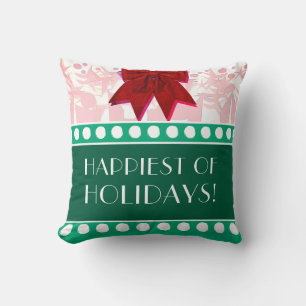 HOLIDAY ART DECO CUSHION