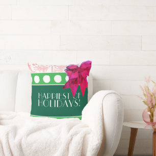 HOLIDAY ART DECO CUSHION