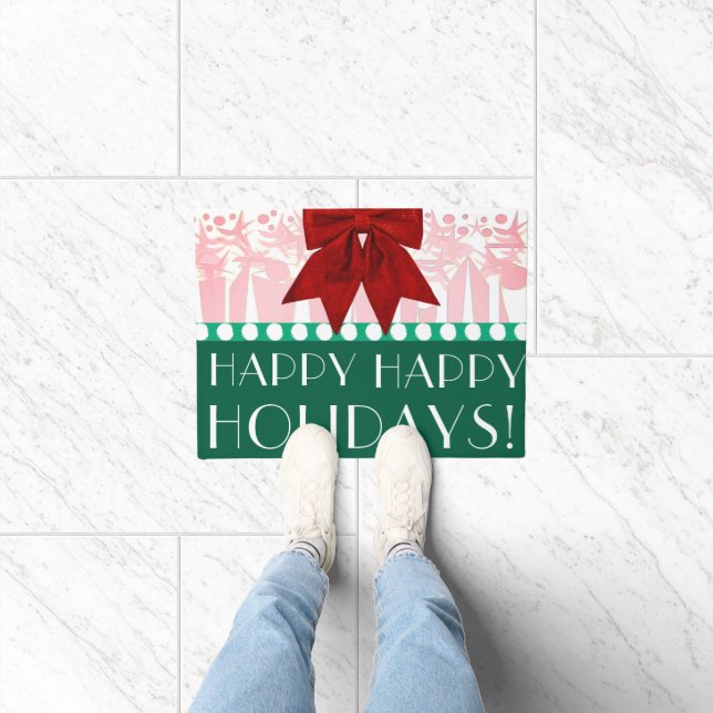 HOLIDAY ART DECO DOORMAT (Indoor)