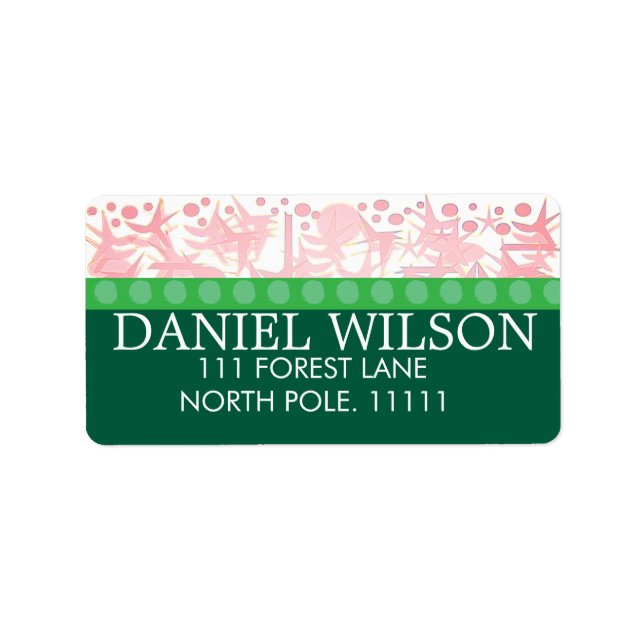 HOLIDAY ART DECO LABEL (Front)