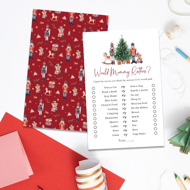 Holiday Baby Shower Game (Holiday Baby Shower Game
)