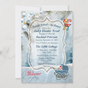 Holiday Baby Shower Invitation