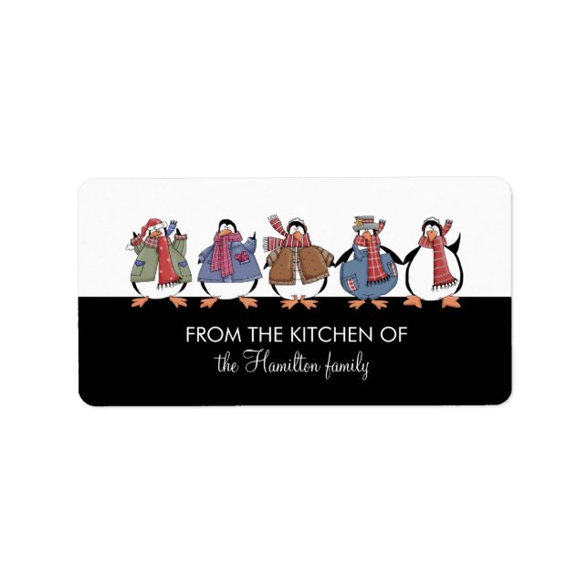 Holiday Baked Goods Labels (Front)