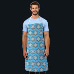 Holiday Baking Christmas Hanukkah Snowflake Cookie Apron<br><div class="desc">All-over-print apron features an original marker illustration of a blue snowflake shaped sugar cookie.

This design is also available on other products. Don't see what you're looking for? Need help with customisation? Contact Rebecca to have something designed just for you.</div>