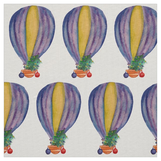 Holiday Balloon Fabric (Swatch)